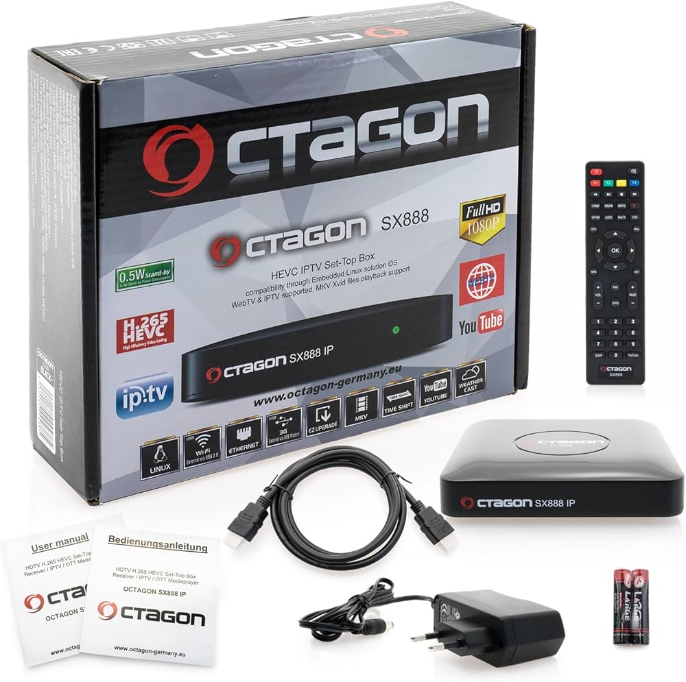 Octagon IPTV Box